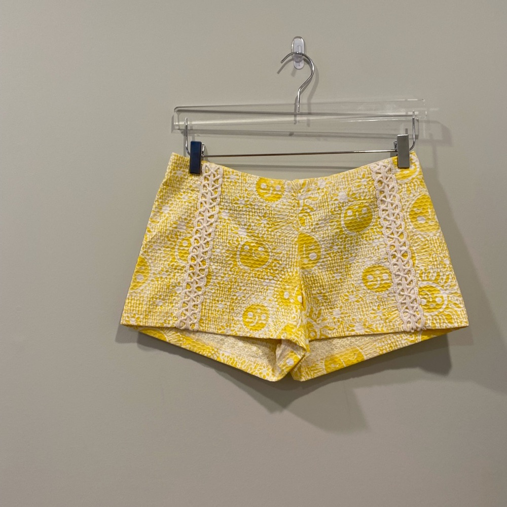 Lilly Pulitzer Yellow Shorts